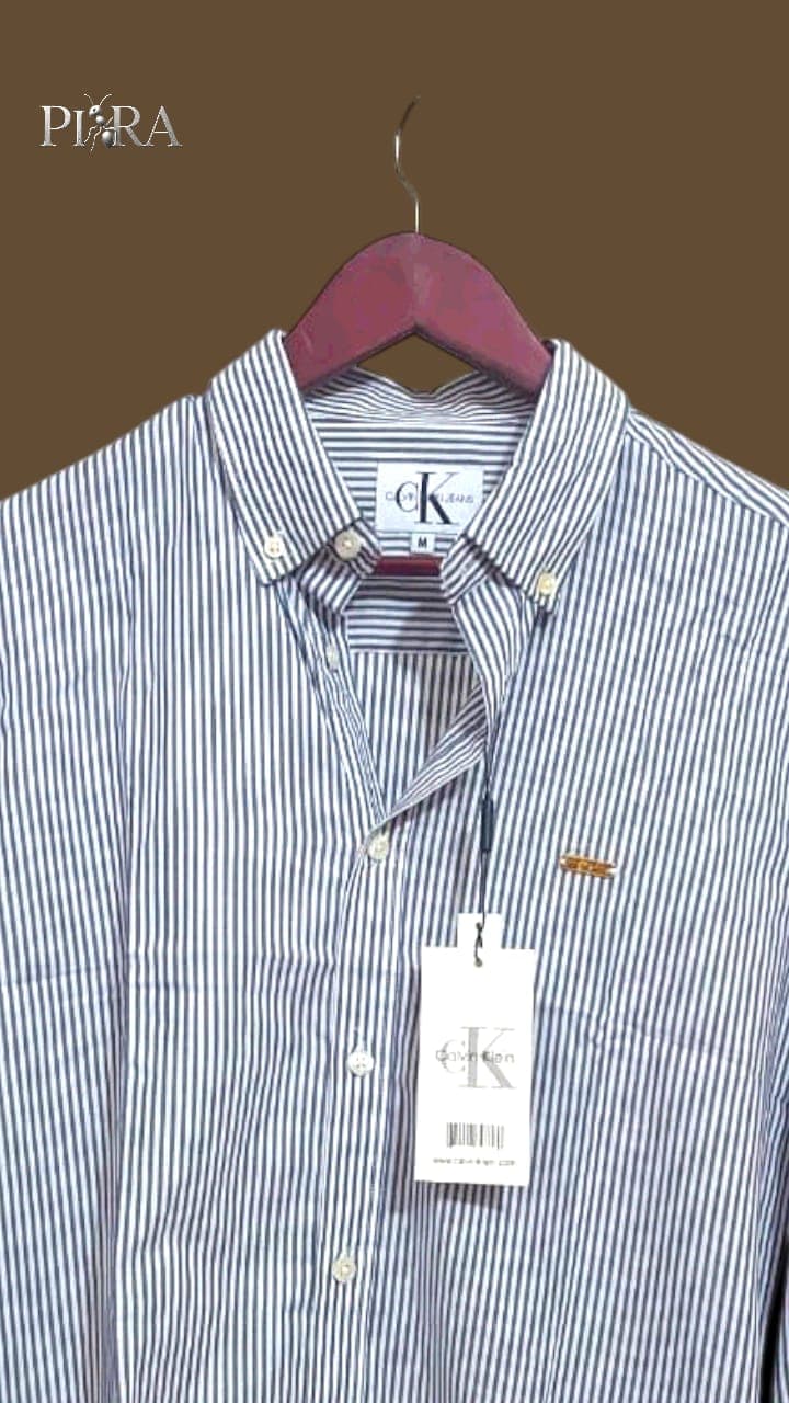 Mens Dark Stripe Shirt