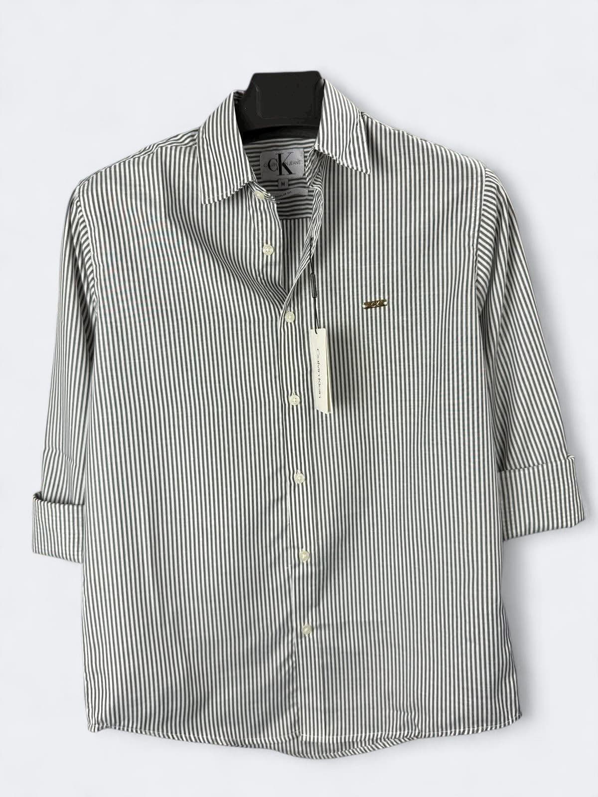 Mens Dark Stripe Shirt