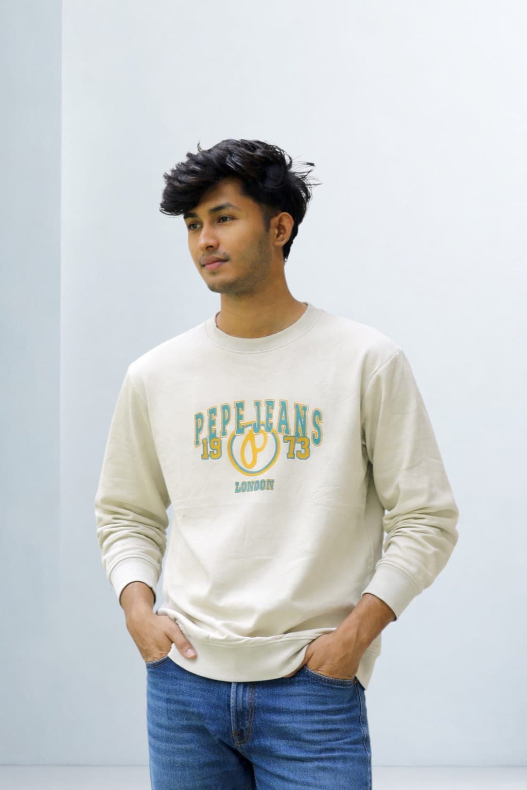 Pepe Jeans Classic Offwhite SweatShirt