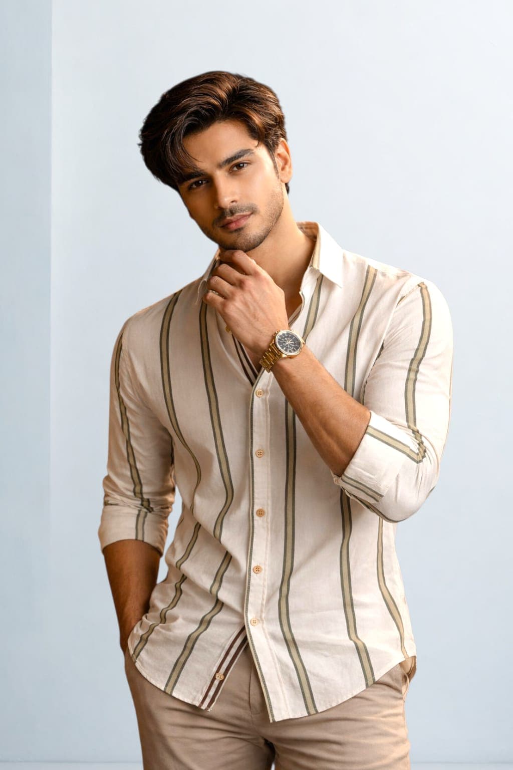 Premium Comfortable Striped Shirt