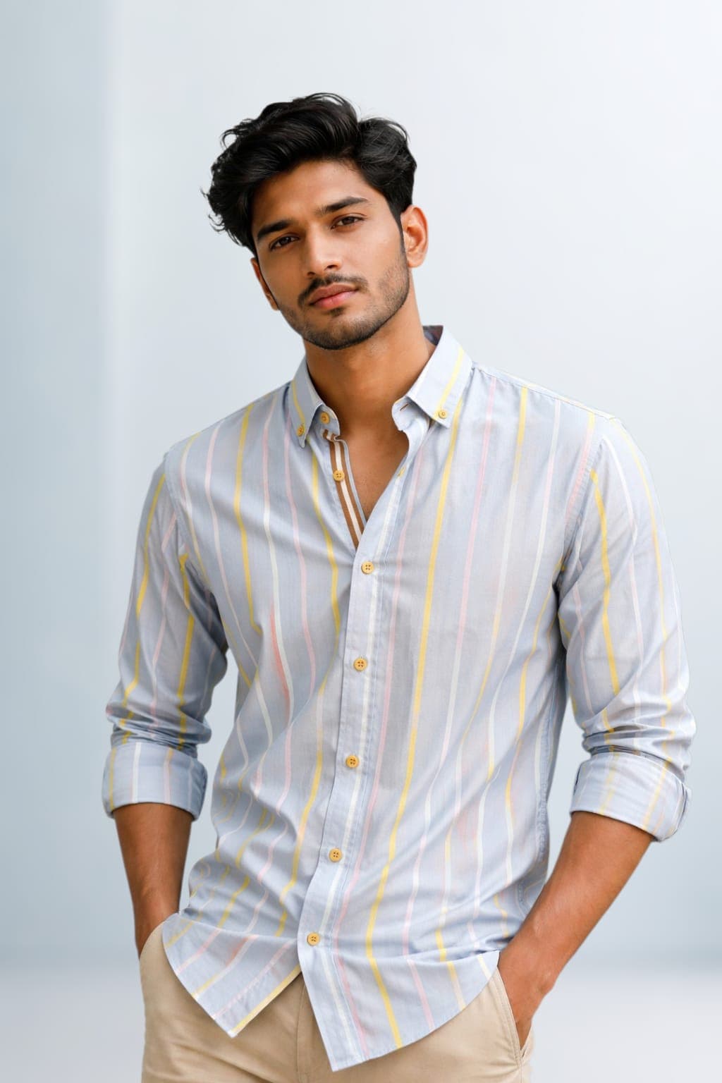 Premium Striped Casual Shirt