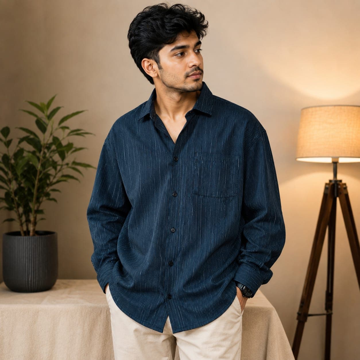 Premium Men's Boxy Fit Shirt | Stylish & Comfortable
